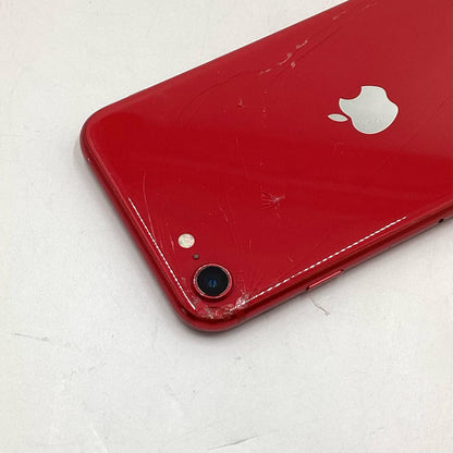 【最速発送】Apple iPhone iPhone SE（第2世代） 64GB (PRODUCT)RED Softbank 白ロム【難有】 78%