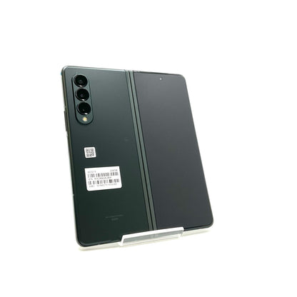【全額返金保証】【最速発送】SAMSUNG Galaxy Z Fold3 5G 256GB ファントムグリーン au SCG11 白ロム 超美品 動作確認済