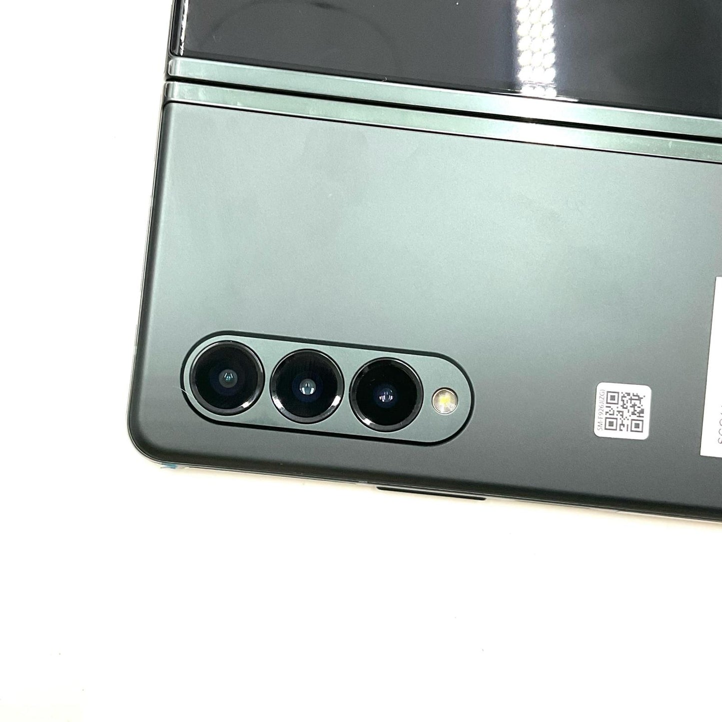 【全額返金保証】【最速発送】SAMSUNG Galaxy Z Fold3 5G 256GB ファントムグリーン au SCG11 白ロム 超美品 動作確認済