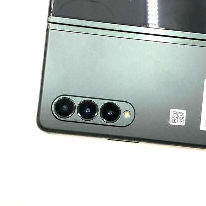 【全額返金保証】【最速発送】SAMSUNG Galaxy Z Fold3 5G 256GB ファントムグリーン au SCG11 白ロム 超美品 動作確認済