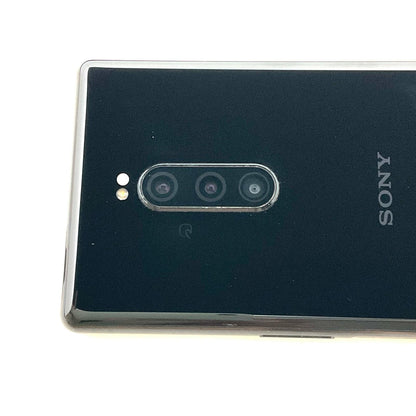 【全額返金保証】【最速発送】Sony Xperia 1 64GB ブラック docomo SO-03L 白ロム 動作確認済