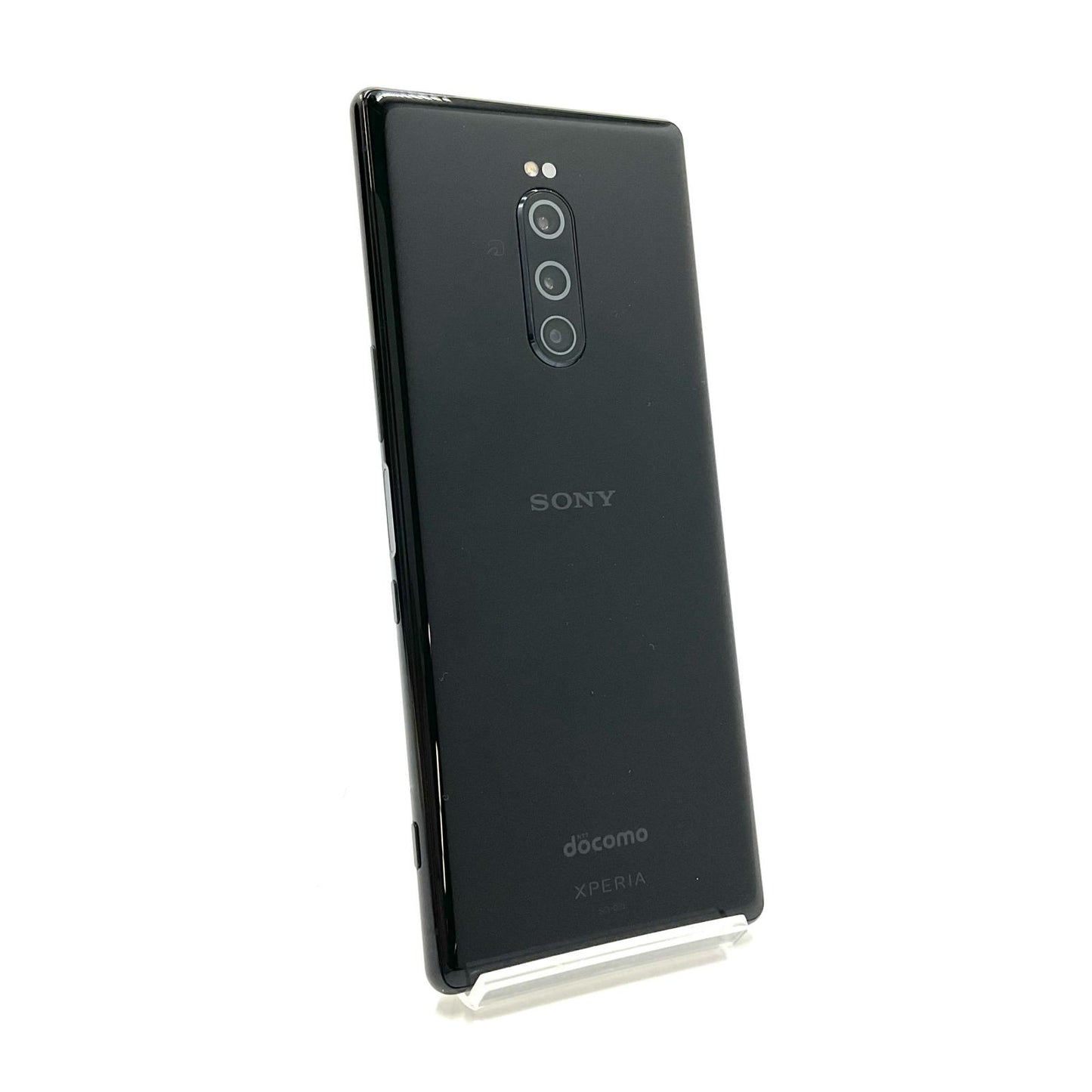 【全額返金保証】【最速発送】Sony Xperia 1 64GB ブラック docomo SO-03L 白ロム 動作確認済