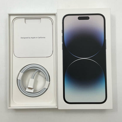 【全額返金保証】【最速発送】Apple iPhone iPhone 14 Pro Max 1TB スペースブラック Softbank 白ロム 美品 動作確認済 100%