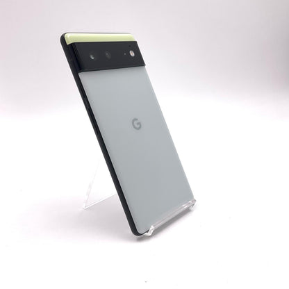 【全額返金保証】【最速発送】Google Pixel 6 256GB Sorta Seaform SIMフリー 白ロム 美品 動作確認済