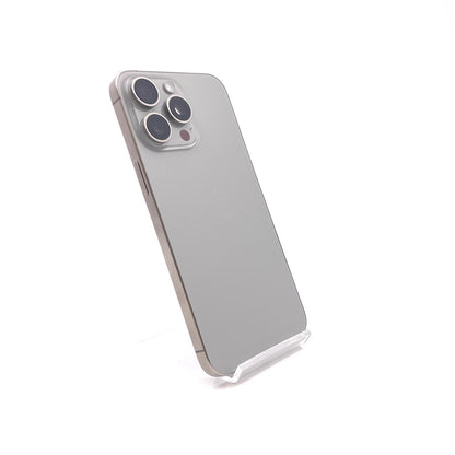 【全額返金保証】【最速発送】Apple iPhone iPhone 15 Pro Max 256GB ナチュラルチタニウム docomo SIMフリー 超美品 動作確認済 91%