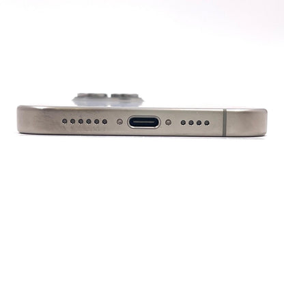 【全額返金保証】【最速発送】Apple iPhone iPhone 15 Pro Max 256GB ナチュラルチタニウム docomo SIMフリー 超美品 動作確認済 91%