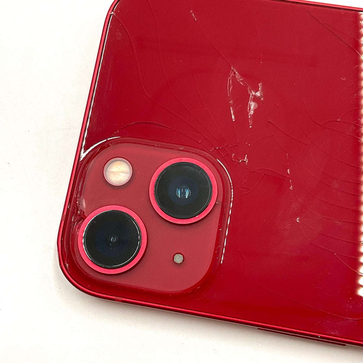 【最速発送】Apple iPhone iPhone 13 128GB (PRODUCT)RED SIMフリー 白ロム【難有】 79%