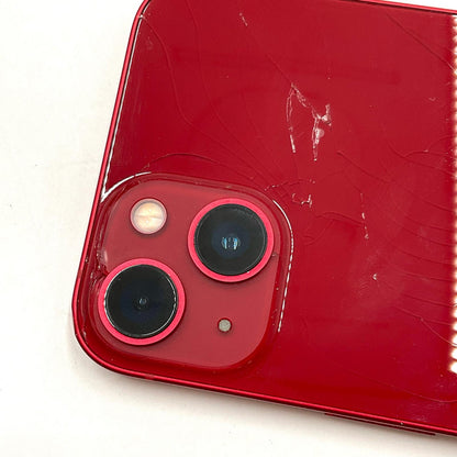 【最速発送】Apple iPhone iPhone 13 128GB (PRODUCT)RED SIMフリー 白ロム【難有】 79%