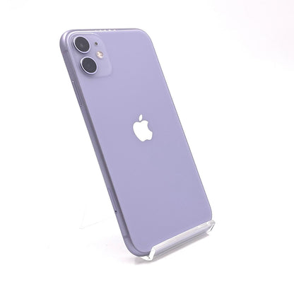 【全額返金保証】【最速発送】Apple iPhone iPhone 11 128GB パープル Softbank 白ロム 動作確認済 72%