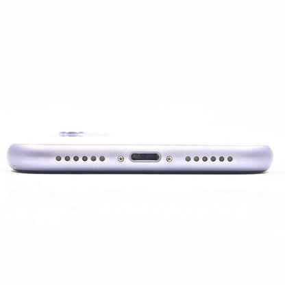 【全額返金保証】【最速発送】Apple iPhone iPhone 11 128GB パープル Softbank 白ロム 動作確認済 72%