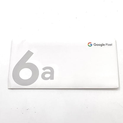 【全額返金保証】【最速発送】Google Pixel 6a 128GB Charcoal SIMフリー GB17L 白ロム 動作確認済
