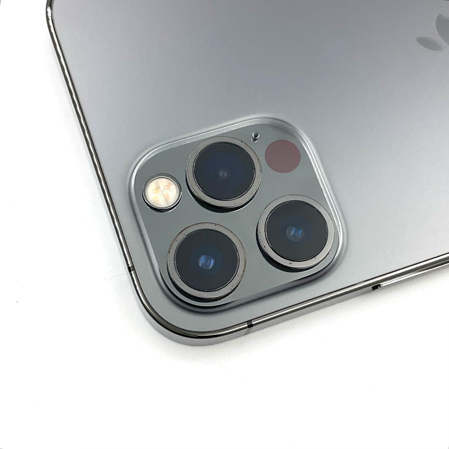 【全額返金保証】【最速発送】Apple iPhone iPhone 12 Pro 128GB グラファイト au 白ロム 動作確認済 76%