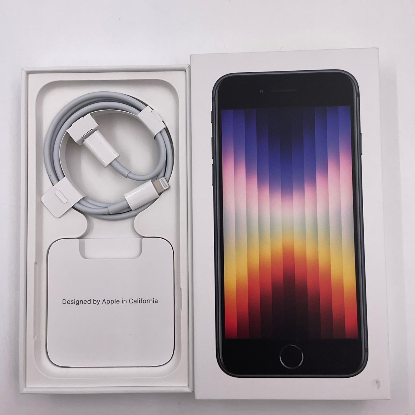 【全額返金保証】【最速発送】Apple iPhone iPhone SE（第3世代） 64GB ミッドナイト au SIMフリー 動作確認済 92%