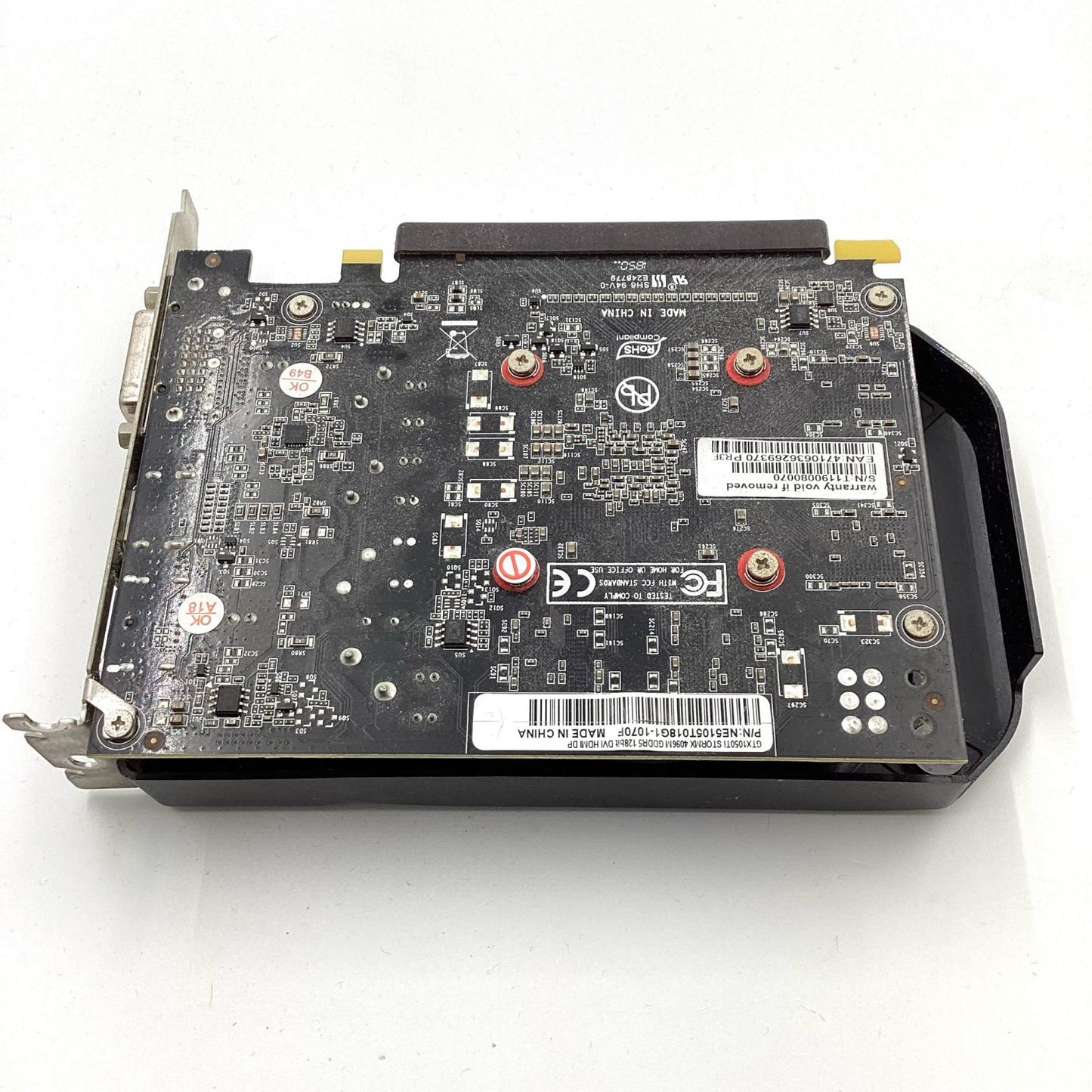 【全額返金保証】【最速発送】Palit GTX1050Ti STORMX 4096M GDDR5 128Bit DVI HDMI DP NE5105T018G1-1070F 動作確認済