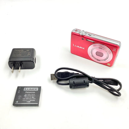 【最速発送】Panasonic コンパクトデジタルカメラ LUMIX DMC-FH8-R [レッド]【難有】