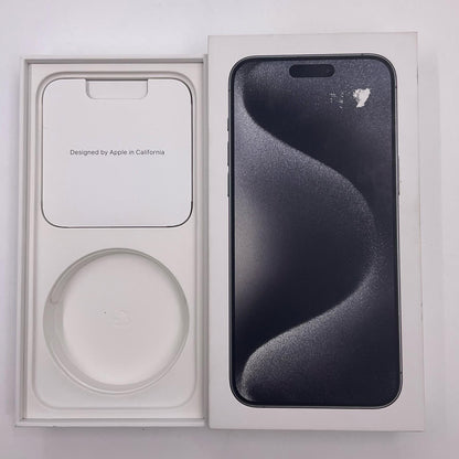 【全額返金保証】【最速発送】Apple iPhone iPhone 15 Pro Max 256GB ブラックチタニウム Softbank SIMフリー 動作確認済 87%