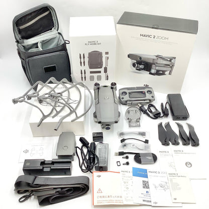 【全額返金保証】【最速発送】DJI Mavic 2 Zoom + Mavic 2 Fly Moreキット + プロペラガード セット 動作確認済