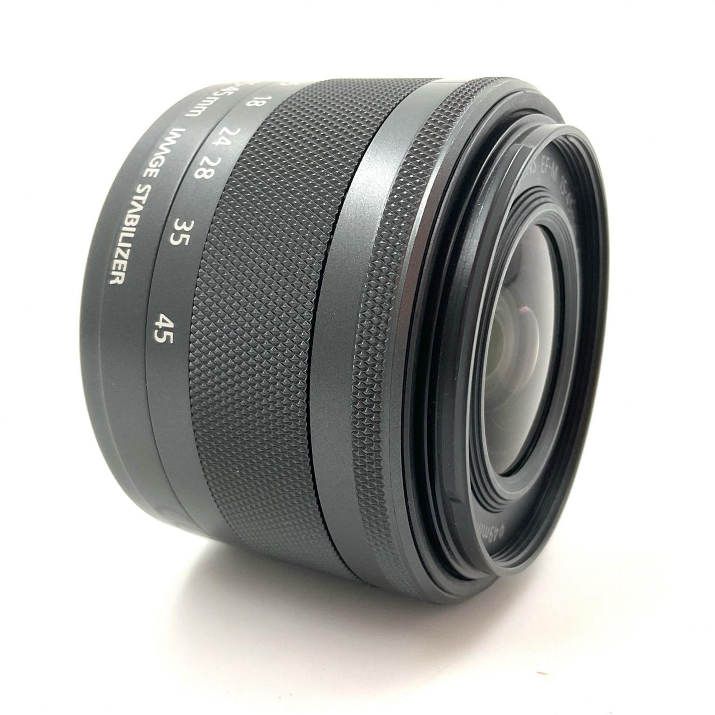 【全額返金保証】【最速発送】Canon EF-M15-45mm F3.5-6.3 IS STM [グラファイト] 動作確認済