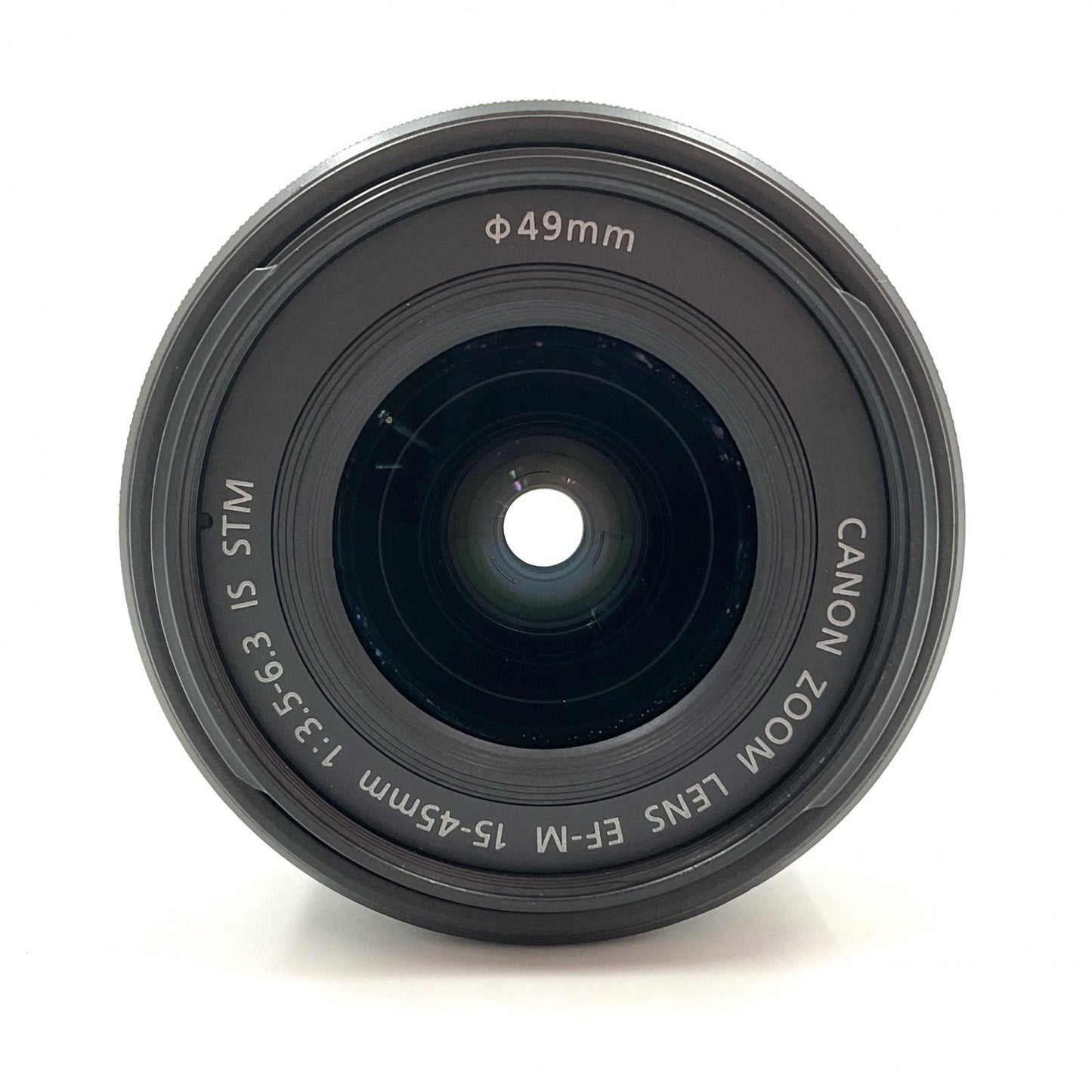 【全額返金保証】【最速発送】Canon EF-M15-45mm F3.5-6.3 IS STM [グラファイト] 動作確認済