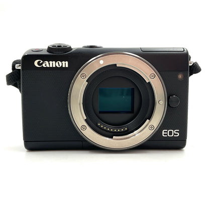 【全額返金保証】【最速発送】Canon デジタル一眼 EOS M100 ボディ [ブラック] ブラック 動作確認済