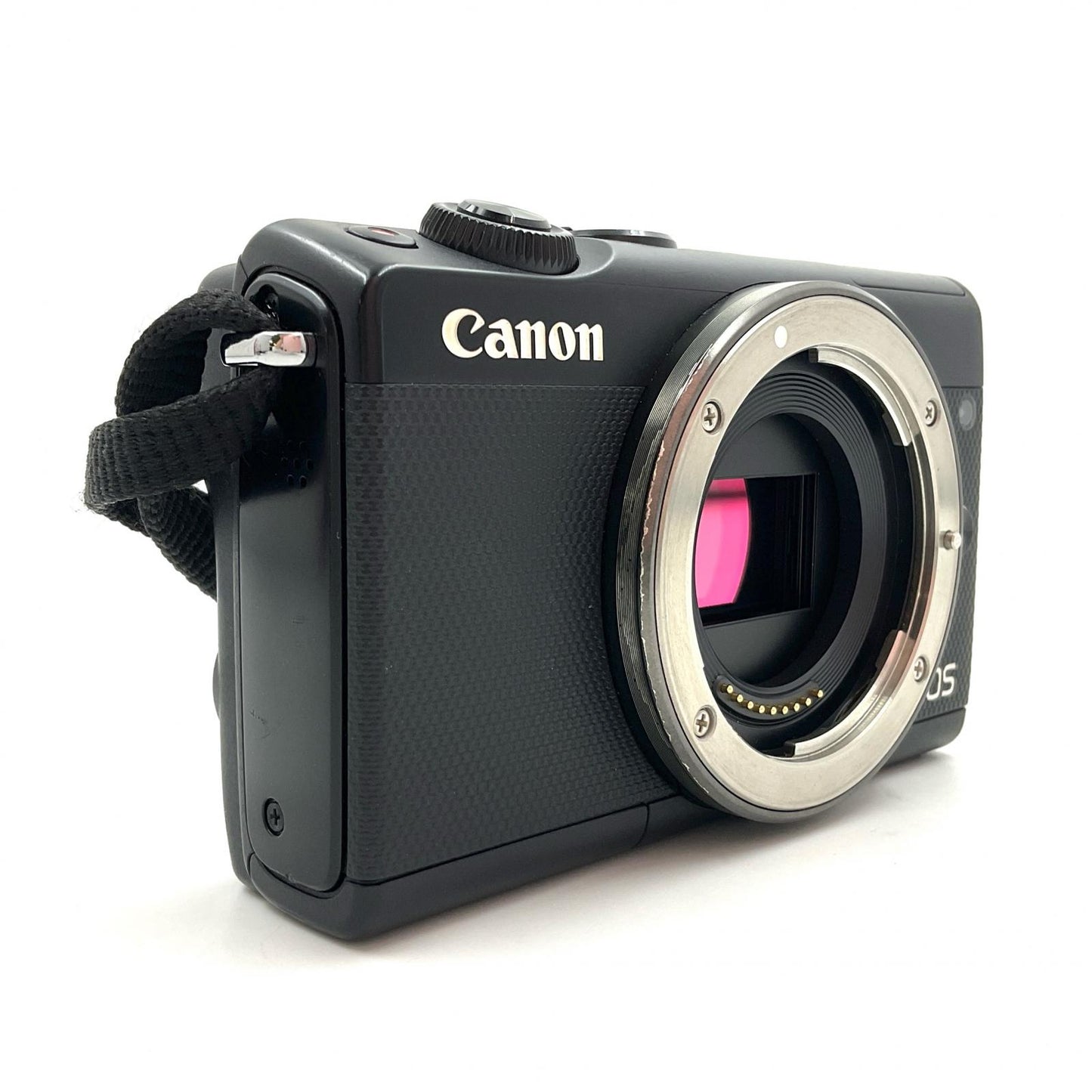 【全額返金保証】【最速発送】Canon デジタル一眼 EOS M100 ボディ [ブラック] ブラック 動作確認済