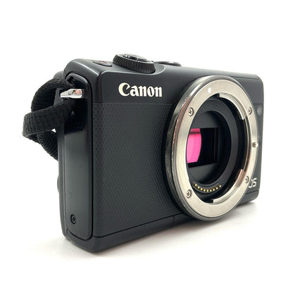 【全額返金保証】【最速発送】Canon デジタル一眼 EOS M100 ボディ [ブラック] ブラック 動作確認済