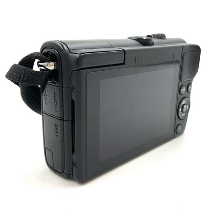 【全額返金保証】【最速発送】Canon デジタル一眼 EOS M100 ボディ [ブラック] ブラック 動作確認済