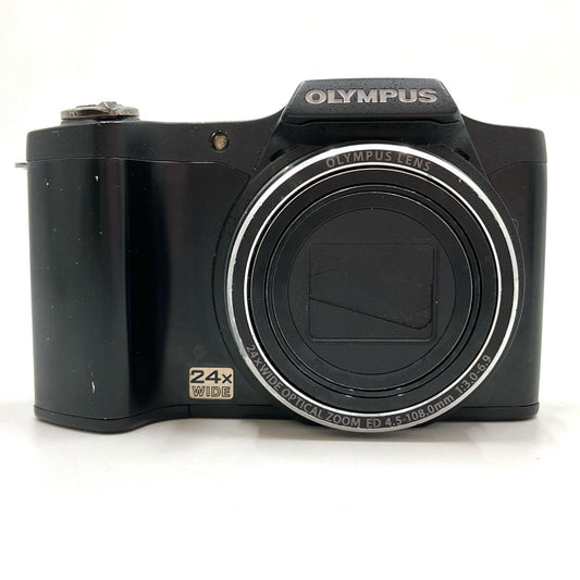 【全額返金保証】【最速発送】OLYMPUS コンパクトデジタルカメラ OLYMPUS SZ-14 [ブラック] 動作確認済