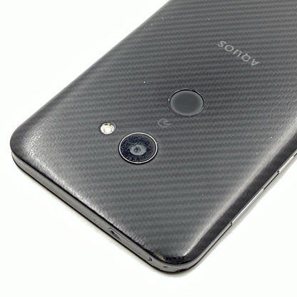 【最速発送】SHARP AQUOS zero 128GB アドバンスドブラック Softbank 801SH 白ロム【難有】
