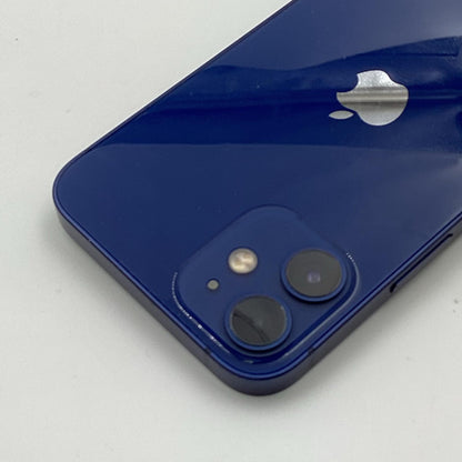 【全額返金保証】【最速発送】Apple iPhone iPhone 12 mini 64GB ブルー Softbank SIMフリー 動作確認済 78%