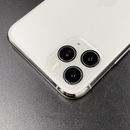 【全額返金保証】【最速発送】Apple iPhone iPhone 11 Pro 256GB シルバー au 白ロム 動作確認済 70%
