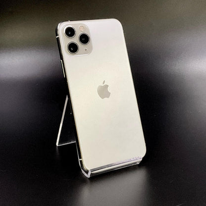 【全額返金保証】【最速発送】Apple iPhone iPhone 11 Pro 256GB シルバー au 白ロム 動作確認済 72%