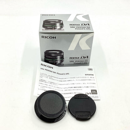 【全額返金保証】【最速発送】RICOH smc PENTAX-DA 35mm F2.4 AL 動作確認済