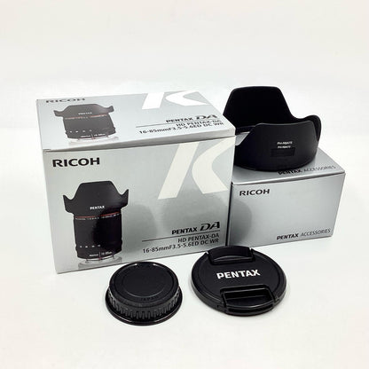 【全額返金保証】【最速発送】RICOH HD PENTAX-DA 16-85mm F3.5-5.6 ED DC WR 美品 動作確認済