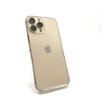 【全額返金保証】【最速発送】Apple iPhone iPhone 13 Pro Max 128GB ゴールド Softbank SIMフリー 動作確認済 86%