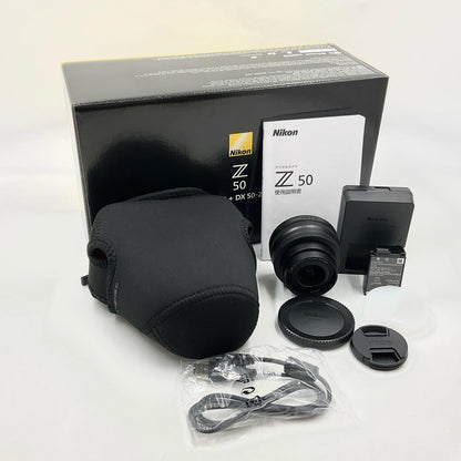 【全額返金保証】【最速発送】Nikon デジタル一眼 Z 50 16-50 VR レンズキット ブラック 美品 動作確認済