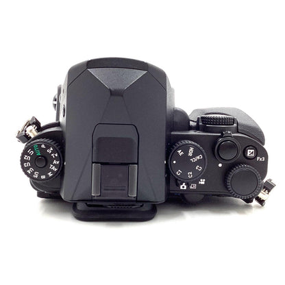 【全額返金保証】【最速発送】RICOH デジタル一眼 PENTAX KP ボディ ブラック 美品 動作確認済