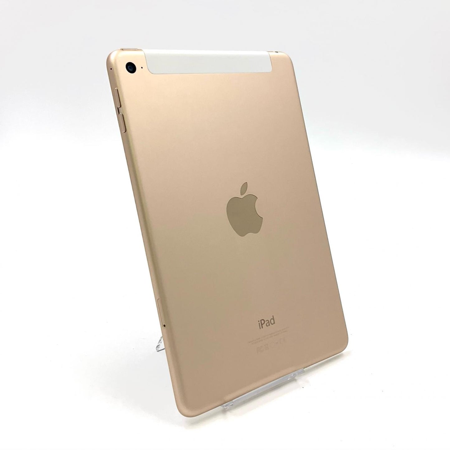【全額返金保証】【最速発送】Apple iPad mini 7.9インチ 第4世代 128GB ゴールド WiFi+Cellular Softbank 白ロム 動作確認済