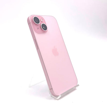 【全額返金保証】【最速発送】Apple iPhone iPhone 15 128GB ピンク SIMフリー 白ロム 超美品 動作確認済 95%