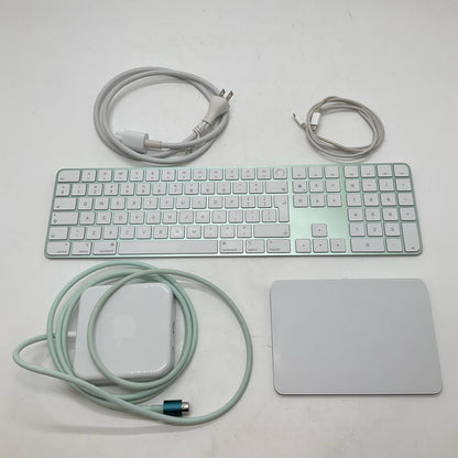 【全額返金保証】【最速発送】Apple iMac 24インチ Apple M1 16GB SSD 512GB グリーン 美品 動作確認済