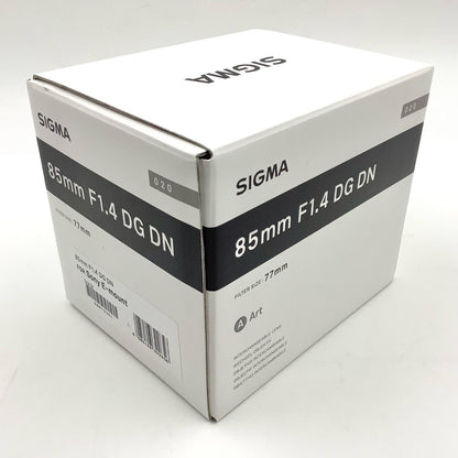 【全額返金保証】【最速発送】SIGMA 85mm F1.4 DG DN [ソニーE用] 新品未開封 即納OK