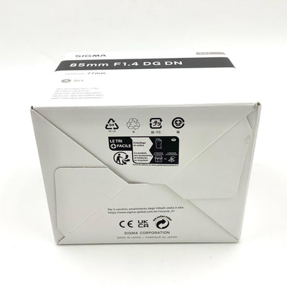 【全額返金保証】【最速発送】SIGMA 85mm F1.4 DG DN [ソニーE用] 新品未開封 即納OK