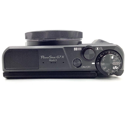 【全額返金保証】【最速発送】Canon コンパクトデジタルカメラ PowerShot G7 X Mark II 超美品 動作確認済
