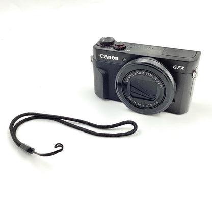 【全額返金保証】【最速発送】Canon コンパクトデジタルカメラ PowerShot G7 X Mark II 超美品 動作確認済