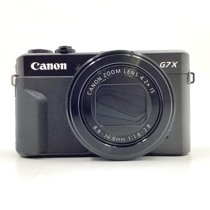 【全額返金保証】【最速発送】Canon コンパクトデジタルカメラ PowerShot G7 X Mark II 超美品 動作確認済