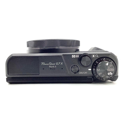 【全額返金保証】【最速発送】Canon コンパクトデジタルカメラ PowerShot G7 X Mark II 超美品 動作確認済