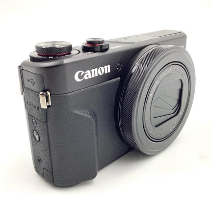【全額返金保証】【最速発送】Canon コンパクトデジタルカメラ PowerShot G7 X Mark II 超美品 動作確認済