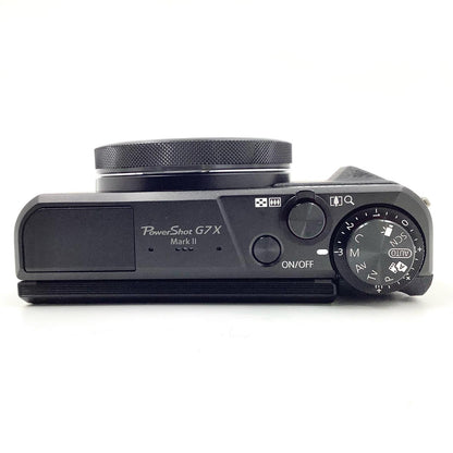 【全額返金保証】【最速発送】Canon コンパクトデジタルカメラ PowerShot G7 X Mark II 超美品 動作確認済