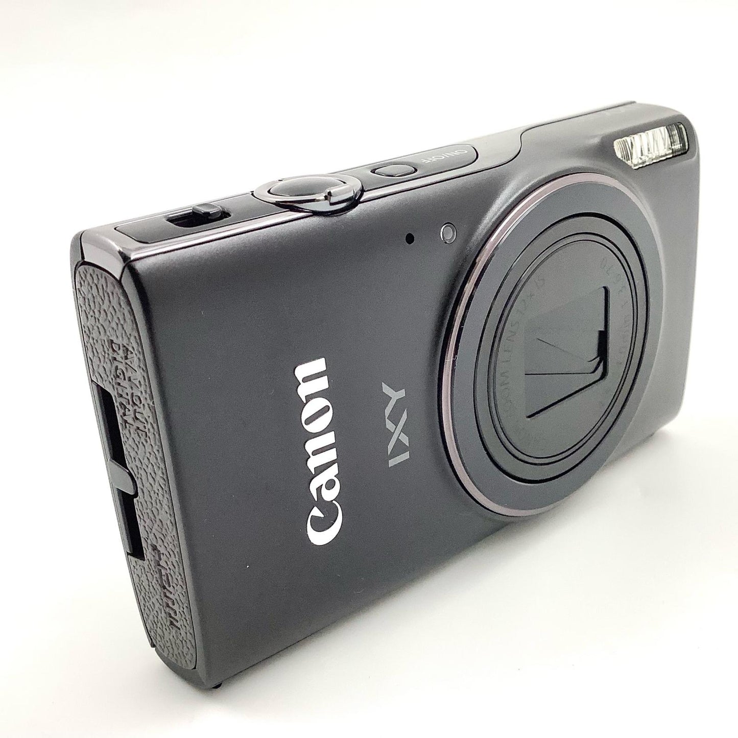 【全額返金保証】【最速発送】Canon コンパクトデジタルカメラ IXY 650 [ブラック] 超美品 動作確認済