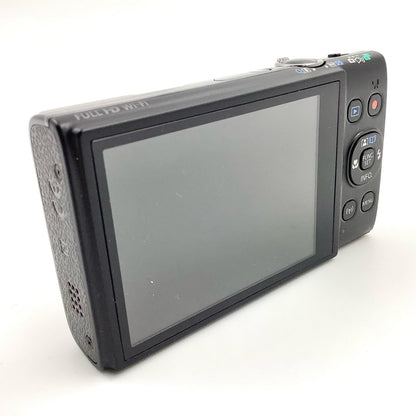 【全額返金保証】【最速発送】Canon コンパクトデジタルカメラ IXY 650 [ブラック] 超美品 動作確認済